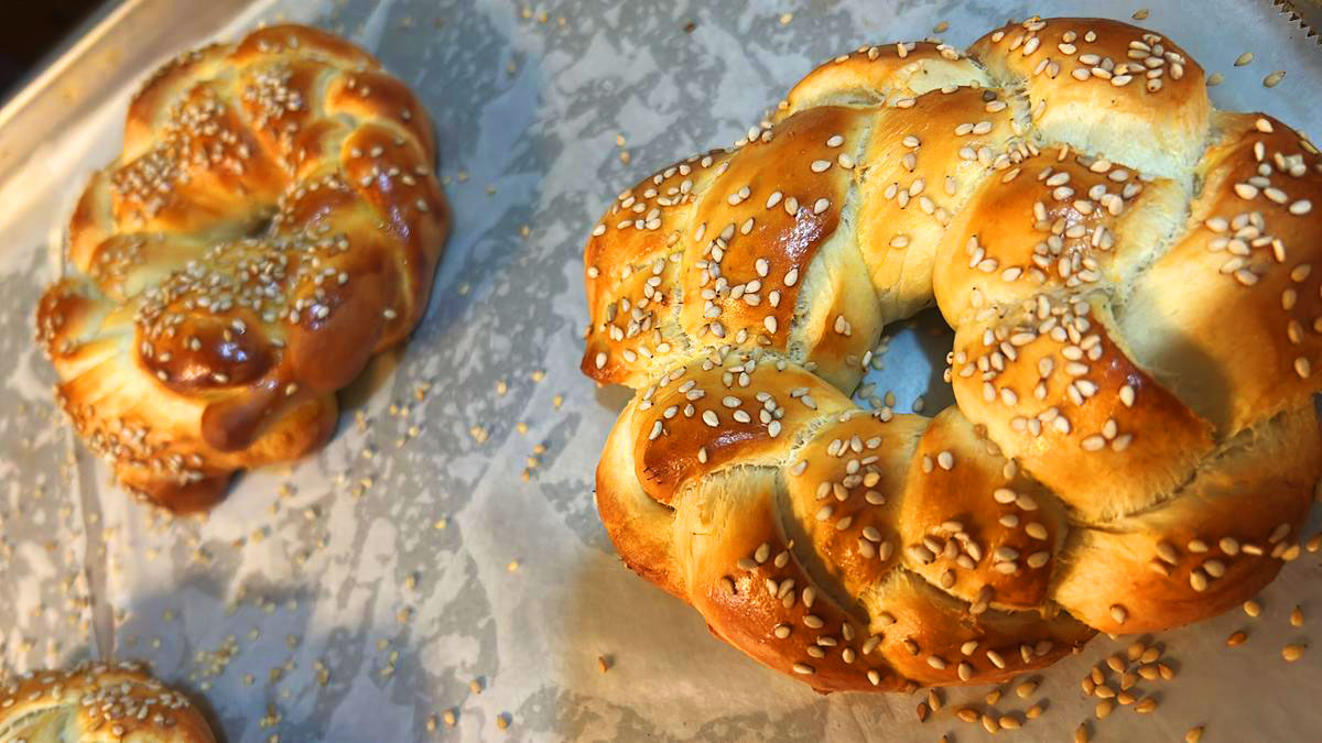 Trenzas de pan